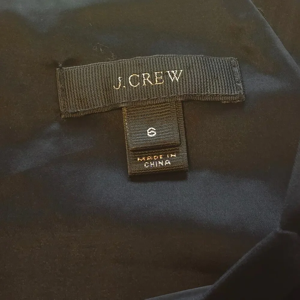 J Crew Sheath Dress Womens Size 6 Black Sleeveless Wool Blend Pockets Classic - Picture 3 of 14